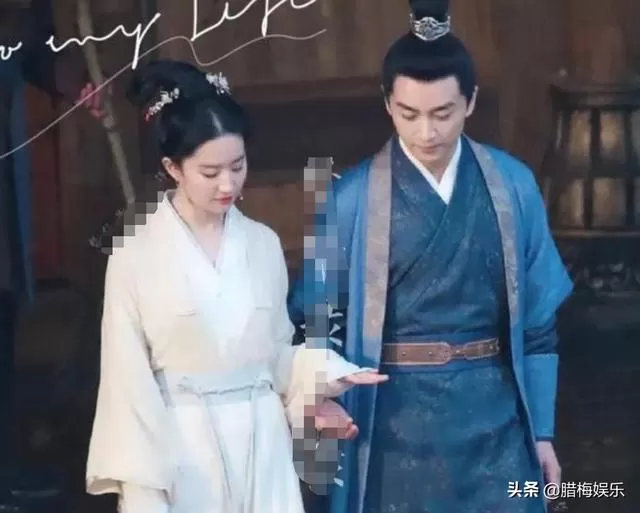 刘亦菲《梦华录》路透刘亦菲,细看她生图下的五官,和十年前差距很明显