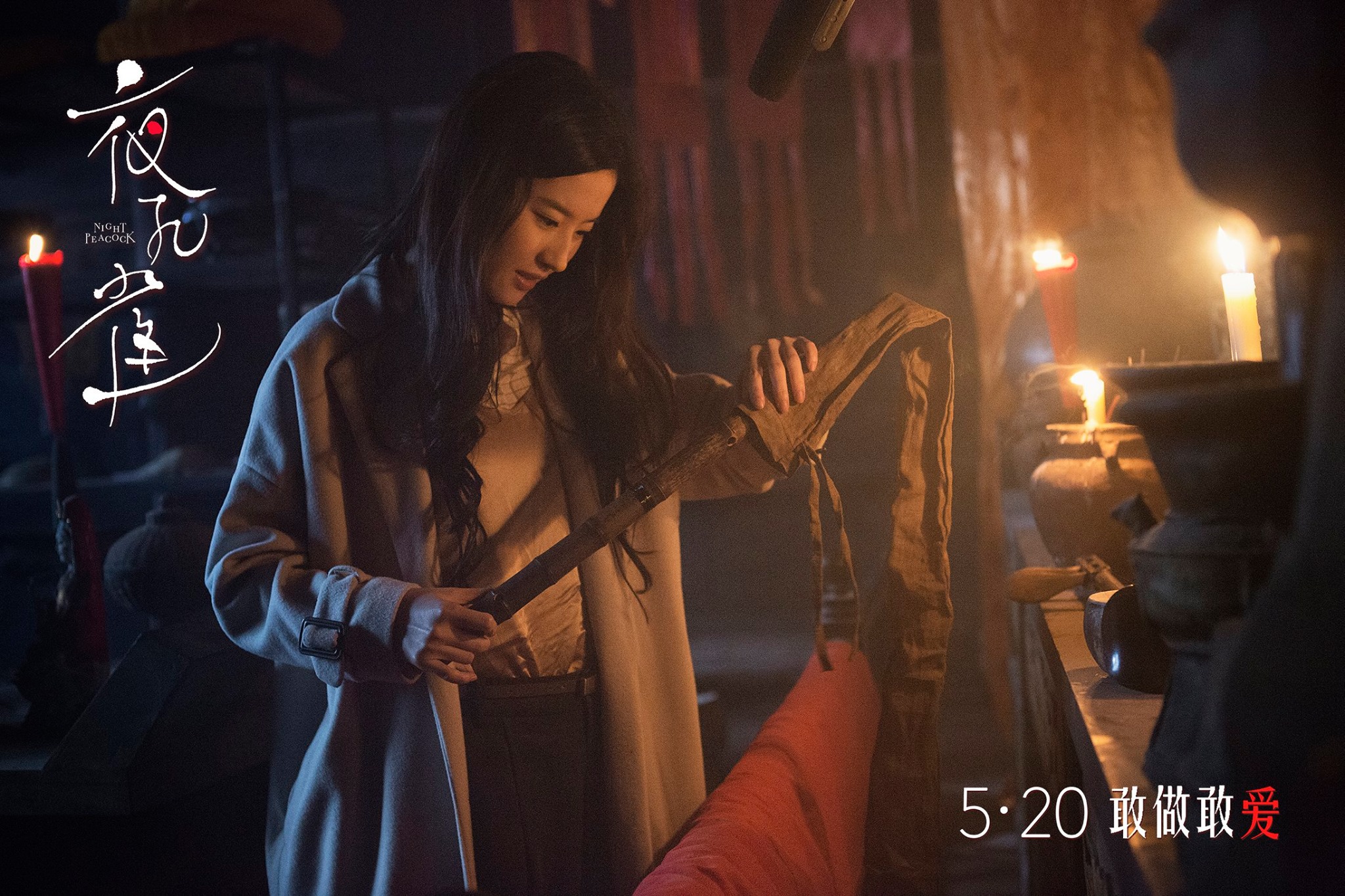 夜孔雀：电影海报剧照图集汇总